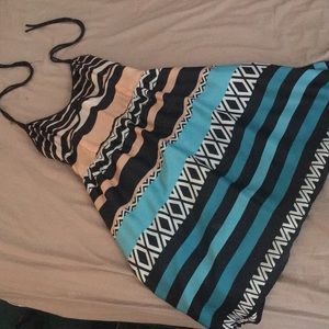 BAR III  spaghetti strap mini dress